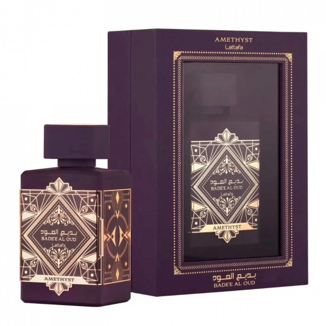 lattafa perfumes bade’e al oud amethyst eau de parfum